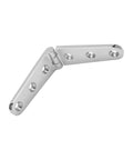 Beefy Heavy Duty Rotatable 300 Degree Cupboard Door Butt Hinge For Yachts And Marine Cabinets Stainless Steel Mirror Polished Cast Hinge