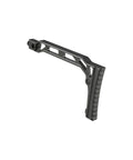 SS8R Airsoft Fixed Stock Black Polymer Brace For 1913 Rails Lightweight CQB Ready Shoulder Stock Durable Build