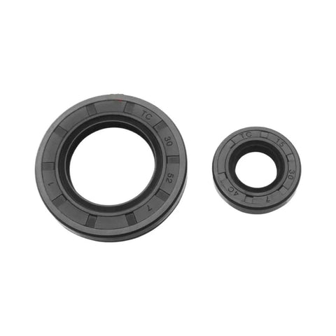 Premium Clutch Cover Gasket Seal Kit For Harley Touring Models 1999 To 2006 with two black rubber seals, heavy-duty design.