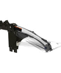 Pro Grade Dust Collection Blade Guard Assembly for Table Saws, clear guard showcasing lateral guards and anti-kickback pawls.