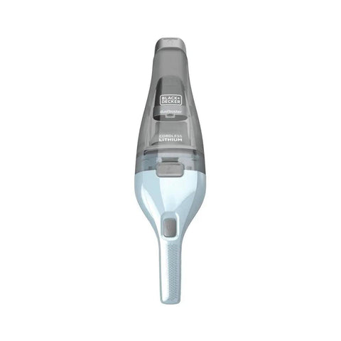 Cordless Handheld Vacuum Cleaner For Home And Car With Crevice Attachment, Lightweight bagless design in Icy Blue.