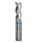 Vierdwin 3-flute carbide end mill for aluminum and copper, 3/4 in diameter, 4 in OAL, front view