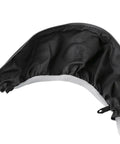 Flame Resistant Face Seal M-937 for Versaflo M-100 and M-300 Series, Pack of 5, Black, Polyester Construction shown in folded state