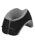 Memory Foam Travel Neck Pillow And Desk Wedge For Napping, Reading, And Office Comfort, Ultra Soft Cotton Cover
