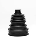 4 Pack Universal CV Joint Boot Kit With Silicone Telescopic Sleeves For Drive Shaft Dust Cover Replacement Black