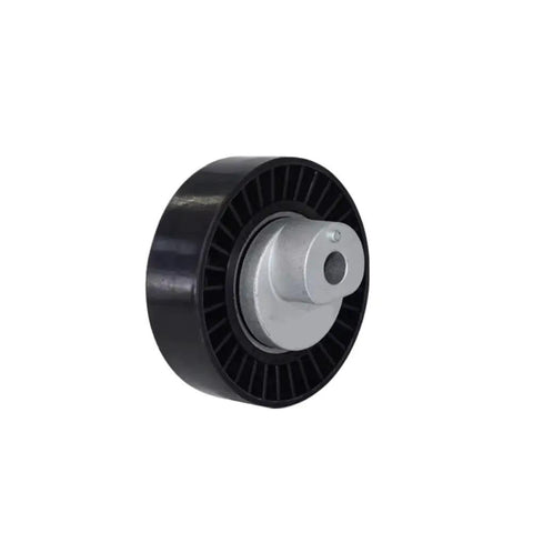 Upgrade Your Ride With This Sweet Drive Belt Tensioner Pulley And Accessory Idler Kit Part Number 11281726181, black pulley.