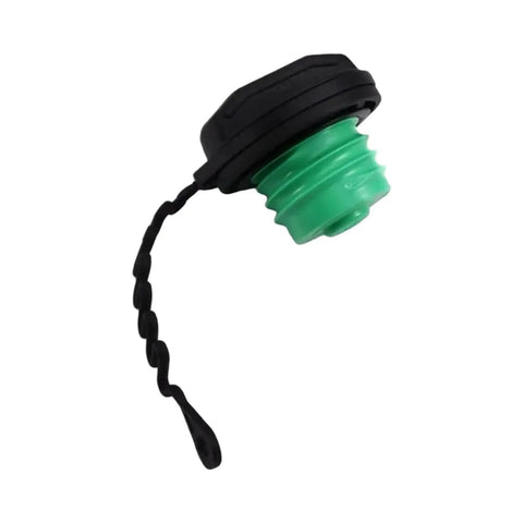 Low Profile Fuel Filler Cap Inner Cover For Smart Fortwo 451 450 Cabrio Upgrade With Glossy Finish Dope Look And Durable Protection Against Mud Scratches Rain And Oil Stains That Keeps Side Profile Lux And Sporty, black and green plastic with tether