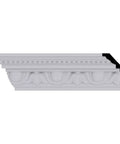 Edinburgh Crown Molding In Urethane Lightweight And Durable Factory Primed For Quick Install, classic style detail, side view