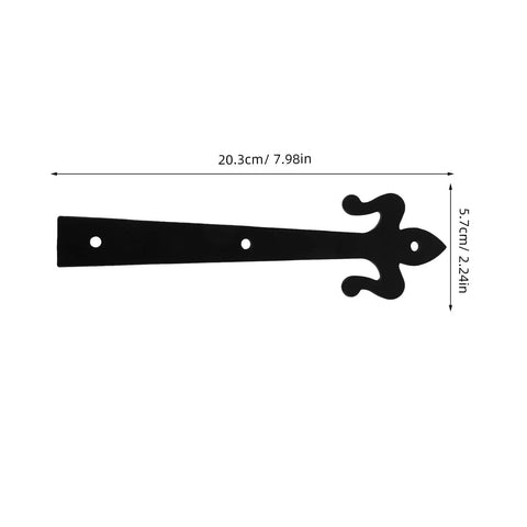 Heavy Duty 8 Inch Weld On Exterior Door Hinges For Mobile Home And Gate Built Tough As Nails Steel Weather Resistant