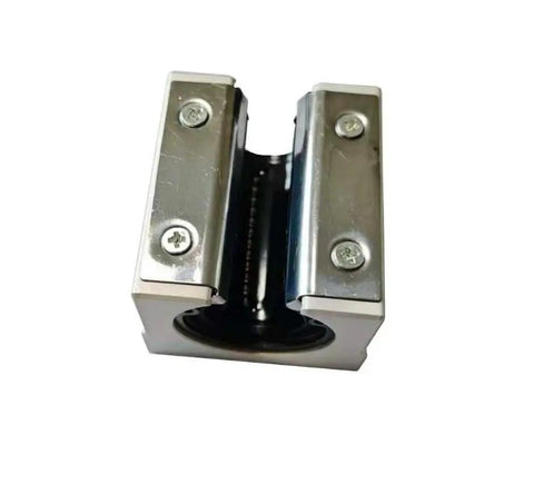 2 Pack SBR25UU Linear Bearing Blocks for 25mm Linear Guide Rails Aluminum Pillow Slide Units with Smooth Low Friction Motion