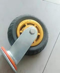 Heavy Duty 150Mm Rubber Swivel Casters With Brakes Set Of 4 Ready To Roll, showing rubber tire and metal swivel mount.