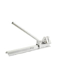 Pro Grade Manual Color Steel Tile Ridge Cover Cutter for Metal Roofs with trapezoidal guide groove and high carbon steel blade