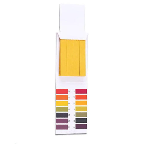 80 Strips Litmus Paper Set 1 To 14 pH Test Strips For Water, Soil, Cosmetics And DIY Testing, Easy To Use With Clear Color Guide