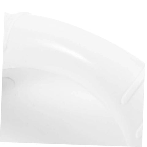 Close-up of Nordic White handle from Two Pack Self Adhesive Cabinet Handles And Sliding Door Pulls For Kitchen Cupboards And Bathroom Cabinets