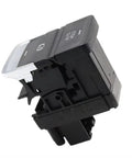 Electric Parking Brake Switch Electronic Handbrake Actuator Control Button Direct Aftermarket Replace Fits 2014 Through 2016 Models Plug and Play Swap Kit, angled view showing detailed design.