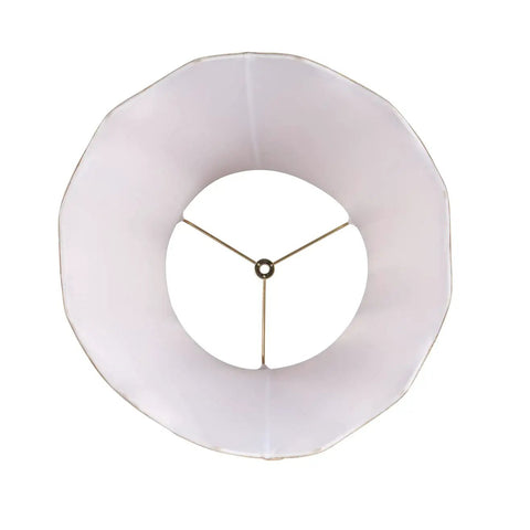 Transitional Scallop Bell Lamp Shade 10x16x15 In Oatmeal Faux Silk With Brass Spider Fitter Harp Compatible 16 Inch Wide Cozy Up Your Living Room With This Classic Wheat Design For Home Decor Lamps