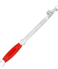 Fifteen Point Five Inch Wrench Extender Bar For Maximum Leverage And Torque Amplification Universal Torque Adapter Extension DIY Home Garage Tool with red handle