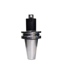 BT50 Heavy Duty Stainless Steel CNC Milling Tool Holder with a sleek design for aggressive rough grinding and fine machining tasks.