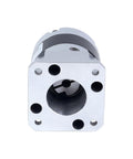 Front view of MGL Series Planetary Gearbox With Five To One Gear Ratio For Five Millimeter Shaft Fits Standard Nema Seventeen Stepper Motors
