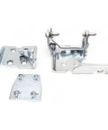 Set Of 2 Front Right Passenger Side Chrome Door Hinges For Auto Replacement Front Door Hinge Set With Easy Install