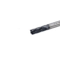 Roughing end mill, HSS square-nose, 4-flute, 1/4 in shank for milling metal