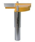 Top Shelf Forstner Drill Bit With 1/2 Inch Shank And 2-1/4 Inch Cutting Diameter showcasing its solid carbide tip design.