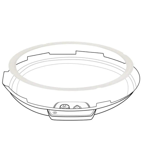 Replacement Silicone Sealing Ring 6 Qt For Instant Pot And 5 Qt Models That Totally Fits IP Duo60 Lux60 Duo50 Lux50 Smart60 CSG60 CSG50 Two Pack