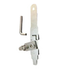 Heavy Duty Stainless Steel Broken Wire Extractor Kit To Yank Out Stripped Screws And Fix Damaged Taps At Home Plumbing Repairs With Adjustable Two Screw Design For Angle Valves Plus Silver Finish For Serious DIY Heroes, 120mm