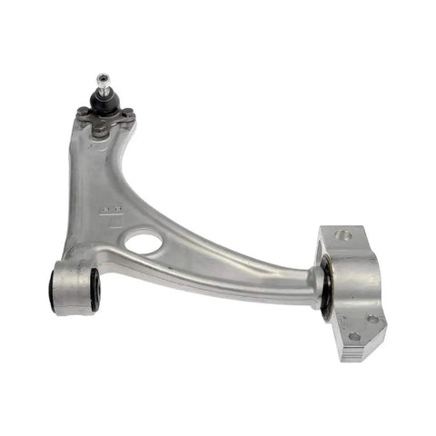 Brand New Heavy Duty Control Arm For Audi Q3 2015 2016 2017 2018 Featuring Solid Steel Construction With Smooth Rubber Bushing And Durable Silver Aluminum Mounting For Reliable Taper Ball Joint Performance And Tight Handling On The Road. silver steel control arm with rubber bushings