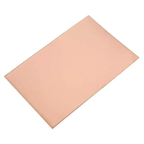 Single board from 5 Pack 100 X 150 X 0.4mm Double Sided Copper Clad PCB Boards For DIY Electronics Prototyping Soldering Practice And Custom Circuit Projects For Beginners And Pros In Hobby Electronics