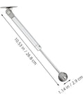 Ultra Sturdy Hydraulic Gas Spring Hinges For Cabinets And Lids With Soft Close Heavy Duty Kitchen Door Struts 10.53in length