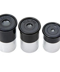 Universal 3 Piece 0.965 Inch 24.5mm Telescope Eyepiece Set With H20mm H12.5mm SR4mm Multi Coated For Astro Photography