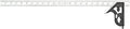 Pro Grade 24 Inch Steel Combination Square With Reversible Lock Bolt Cast Iron Head Hardened Blade Scriber And 4R Graduation