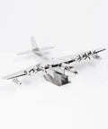 Spruce Goose Static 3D Metal Model Kit Hughes H-4 Hercules Replica 26-Piece DIY Metal Model Set on display