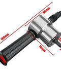 Double Head Metal Sheet Nibbler Cutter And Hole Saw Drill Attachment Workhorse For Quick Clean Cuts With Durable Tool Holder