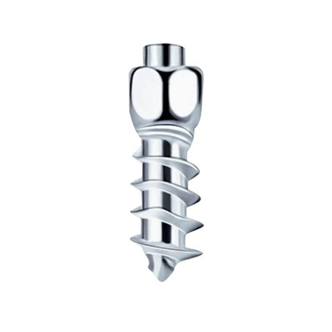 Rock Solid 100Pcs 12mm Carbide Tire Studs With Fast Fit Tool For Cars Trucks And Suvs; close-up of a carbide tire stud screw.