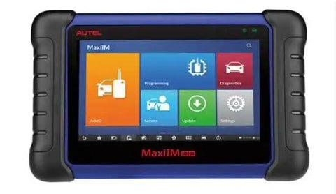 Straight Shot 12V Charger For Autel MaxiSys Pro MS906 MS905 MS908 MS906BT MS906TS Automotive Diagnostic Scanner interface with colorful display.