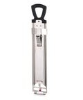 Stainless Steel Candy And Deep Fry Thermometer With Pot Clip And Handle, Analog Sugar Thermometer for Candy Making, front view