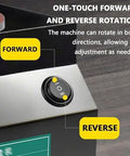 Professional Wet Dry Bench Sander And 350W Electric Grinder with one-touch forward and reverse rotation switch.