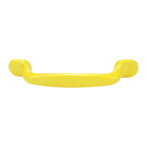 Bright Yellow Cartoon Cabinet Pull Handles Set Of 10 For Drawers Dresser Cupboard Wardrobe Aluminum Alloy With Smooth Round Edges