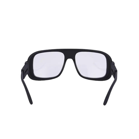 Kickass Heavy Duty Infrared Laser Safety Glasses With OD Six Plus Rating For CO2 Units, front view, rugged design, premium safety gear.