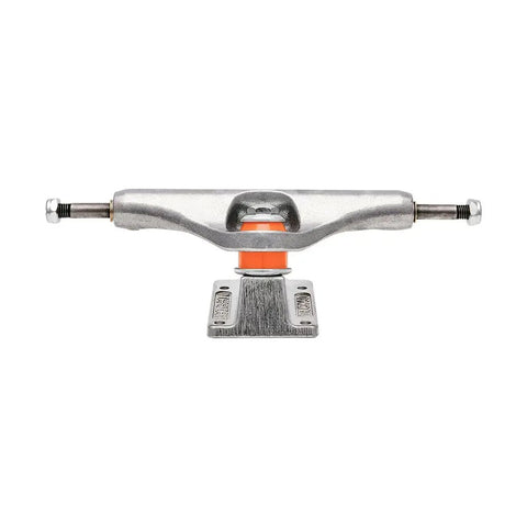 Skateboard Complete With 139 Mid Trucks 54mm Spitfire Burner Wheels And Bones Bearings Premium Pro Grade Setup Mid Truck Front View