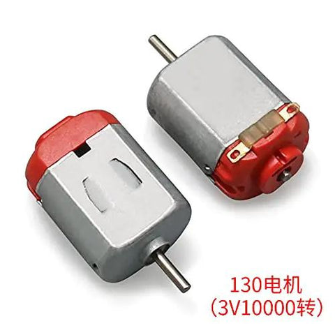 Six Direct Current Motors Included In A Six Set Motor Kit For Kids With 159 Pieces For DIY STEM Projects, plastic DC motors
