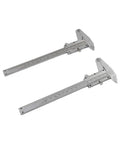 Digital Oil Level Caliper with dual scale measuring system, made of carbon steel, showcasing the metric and imperial readouts.