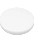 Premium Electric Rotating Turntable Display Stand With 360 Degree Smooth Spin For Jewelry And Watches, USB Or Battery Operated, top view showing white circular base.