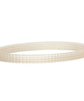 Easy Fit 370mm Lathe Belt Replacement for MX400 MX600 MX750 Polyurethane Belt with High Elasticity shown in circular form