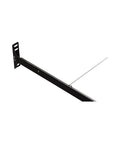 Heavy Duty Metal Bed Rails For Twin And Full Beds 75 Inch Long Bolt On Support Braces close-up view of steel bracket attachment.
