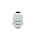 Heavy Duty M16x1.5 Waterproof Cable Glands 10 Pack white polyamide wire sealing grip for tight electrical connections.