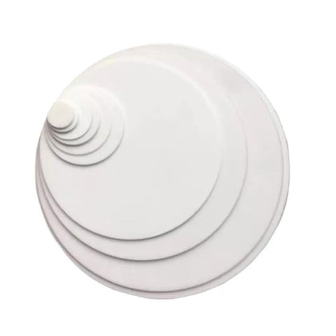 High Strength Boron Nitride Ceramic Sheet 60x15mm for Electronics Dielectric Insulation and Uniform Heat Dissipation, top view.