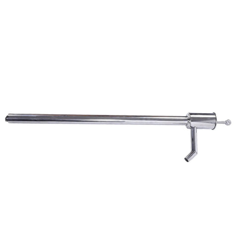 Heavy Duty Stainless Steel Hand Drum Pump Manual Liquid Transfer Tool For Oil Kerosene Gasoline Water Solvent Fits 55 Gallon Barrels Rugged Rust Resistant Construction Durable And Effortless Fluid Handling